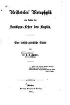 Aristoteles' Metaphysik eine Tochter der Sankhya-lehre des Kapila