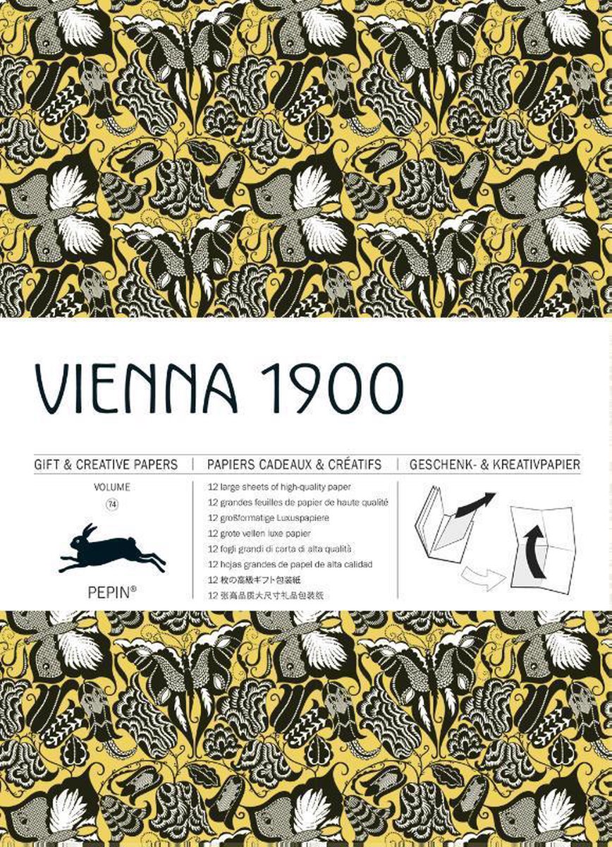 Pepin Vienna 1900: gift & creative paper book vol. 74: geschenk- und kreativpapierbuch vol 74 (gift & creative papers