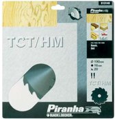 PiranhaCirkelzaagblad | TCT/HM | 190x16mm (20) X131410-XJ