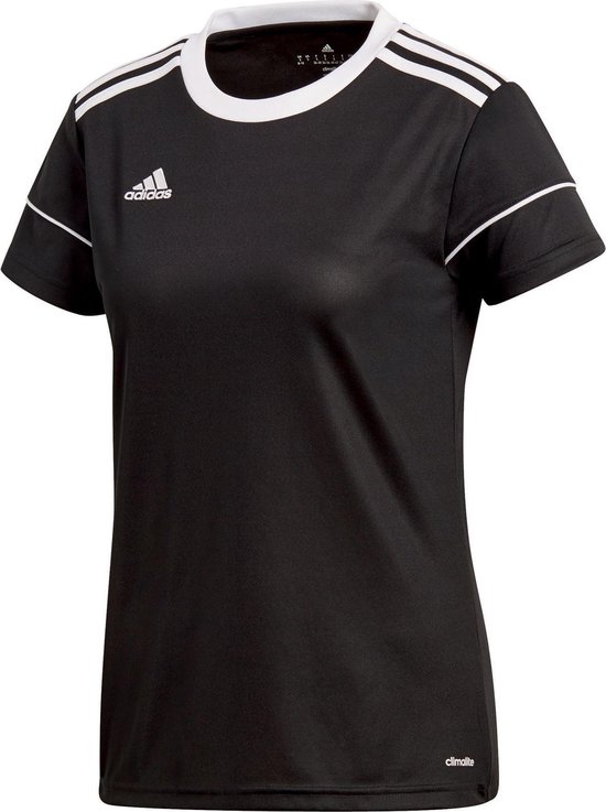 adidas Squad 17 SS Jersey Teamshirt Dames - Maat M - Vrouwen zwart/wit | bol.com