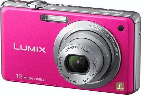 Panasonic Lumix FS10 ピンク Panasonic Lumix DMC-FS10 - Roze | bol