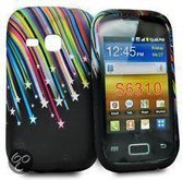 Silicone gel hoesje sterren Samsung Galaxy Young s6310