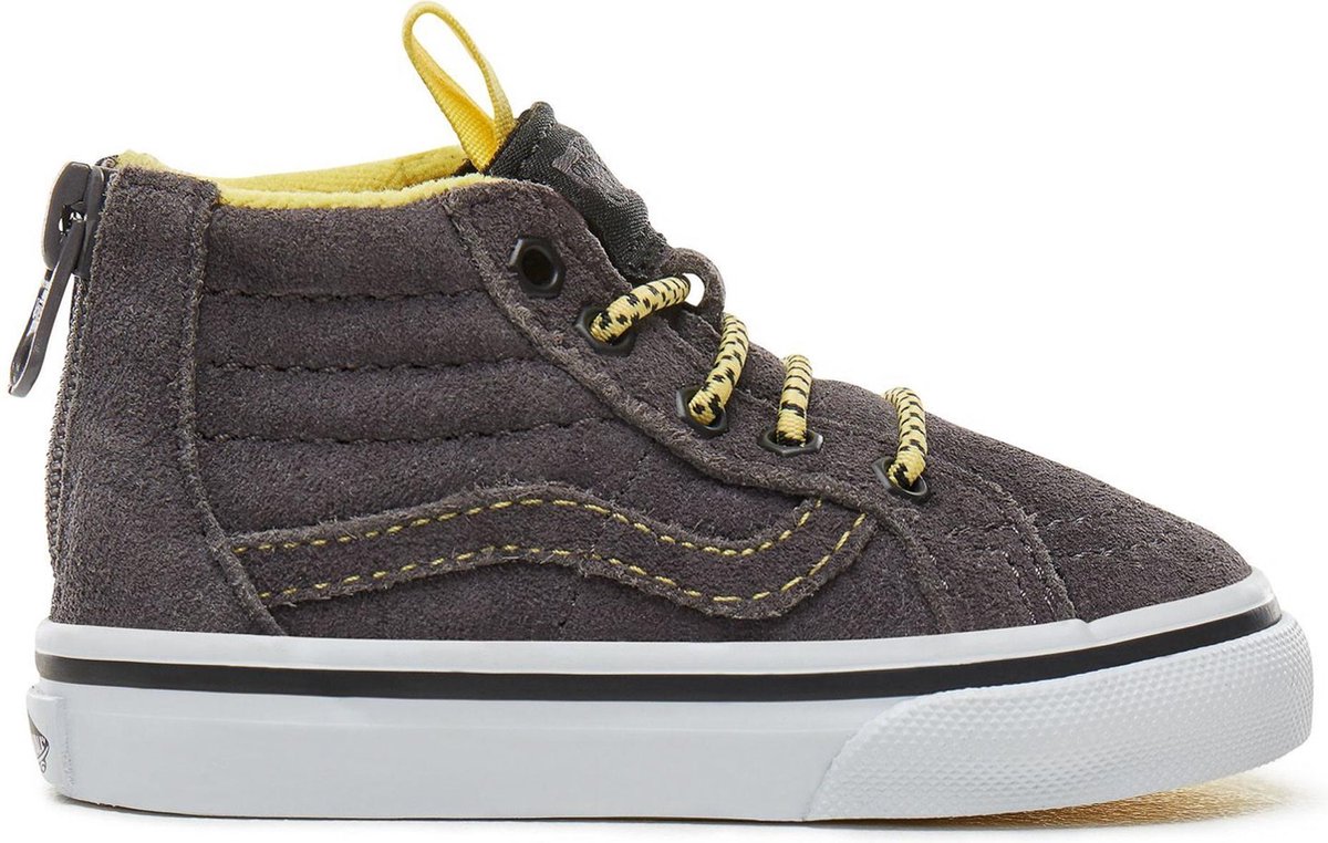 Vans Sneakers - Maat 24.5 - Unisex - grijs/geel | bol.com