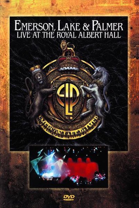 Cover van de film 'Lake Emerson & Palmer - Live At The Royal Albert Hall'