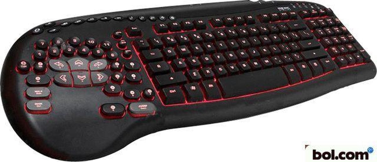 Steelseries Merc Stealth Gaming Toetsenbord Zwart PC