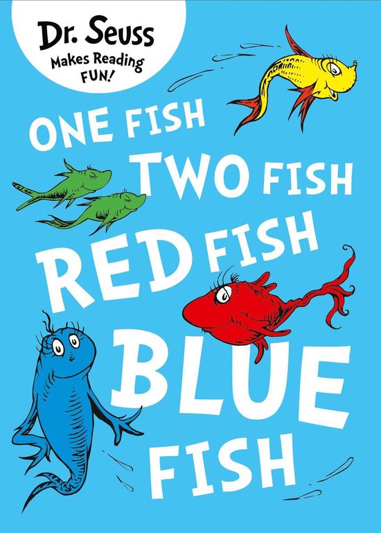 One Fish, Two Fish, Red Fish, Blue Fish - cover