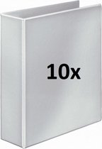 10x-Wit- Ordner - A4 - Panorama ordner A4 - 70mm -
