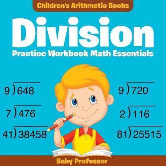 Division Practice Workbook Math Essentials Children's Arithm ... - cover