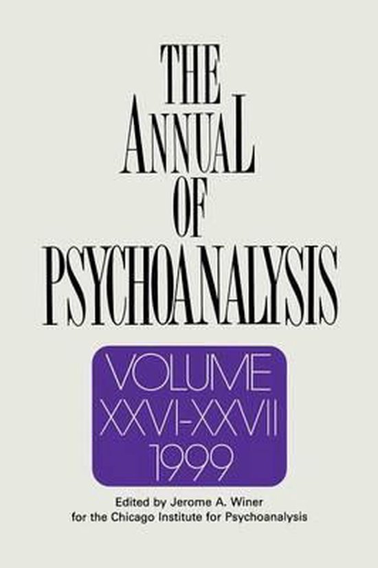 The Annual of Psychoanalysis - cover