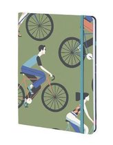 Cyclists - David Doran - Lined/Plain/Dot Grid