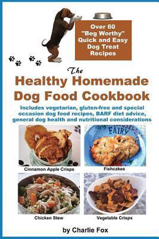 The Healthy Homemade Dog Food Cookbook - cover
