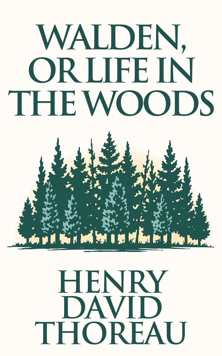 Omslag van Walden, or Life in the Woods