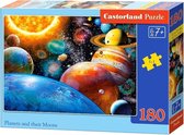Castorland Planets and their moons - Puzzel 180 stukjes