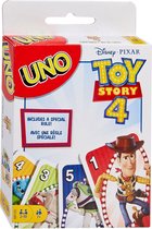 UNO - Toy Story 4 - Jeu de Cartes Famille aux couleurs du film Disney Pixar - De 2 a 4 joueurs - 7 ans et +