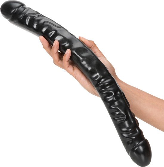 Zwarte dubbel dildo