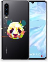Huawei P30 TPU Hoesje Design Panda Color