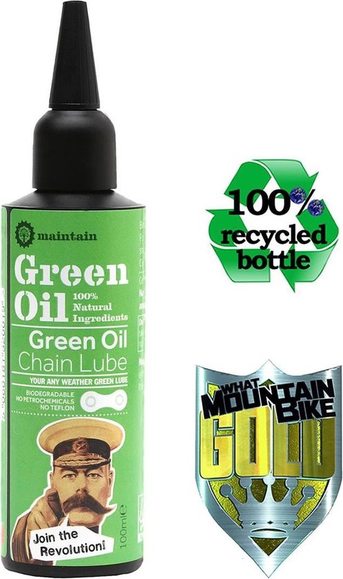 Green Oil Kettingolie 100 Ml Groen