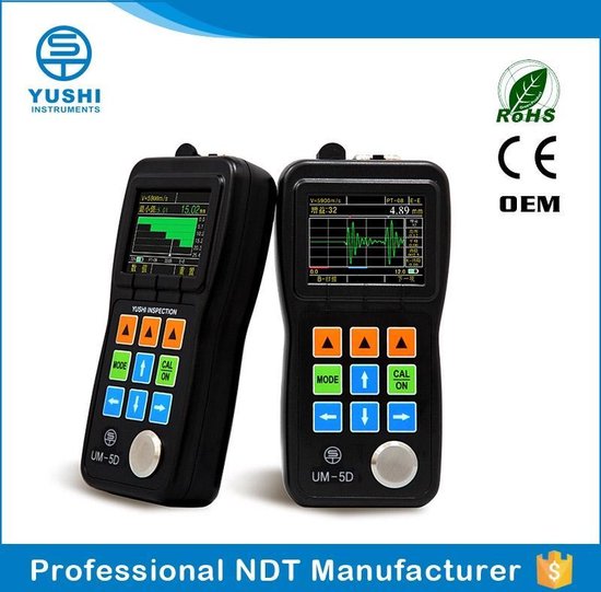 UM-5D Ultrasonic thickness gauge thru coating thickness measurement For Sale