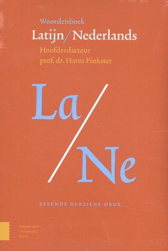 Boek: Woordenboek Latijn / Nederlands, geschreven door Harm Pinkster