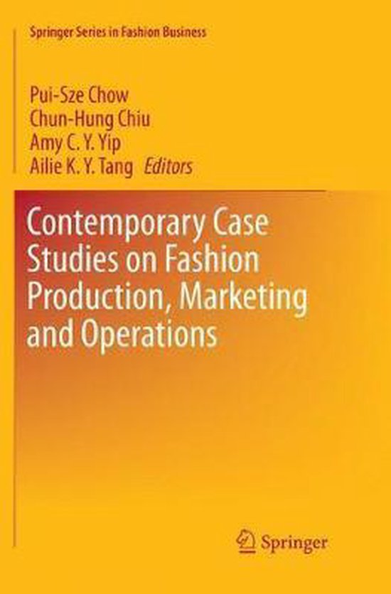 Springer Series in Fashion Business- Contemporary Case Studi ... - cover