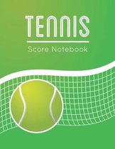 Tennis Score Notebook