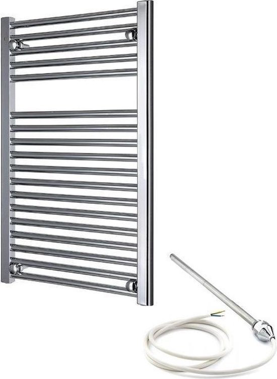 600Watt 100x50 x 3 cm chrome elektrische handdoek radiator Quality Heating  AF-CN | bol.com