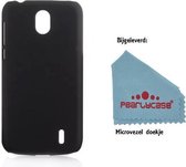 Pearlycase® Zwart TPU Siliconen Case Hoesje voor Nokia 1