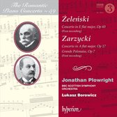 Jonathan Plowright, BBC Scottish Symphony Orchestra, Lukasz Borowicz - Zarzycki/Zelenski: Romantic Piano Concerto Volume 49 (CD)