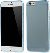 TPU Softcase 0.6mm iPhone 6(s) - Blauw