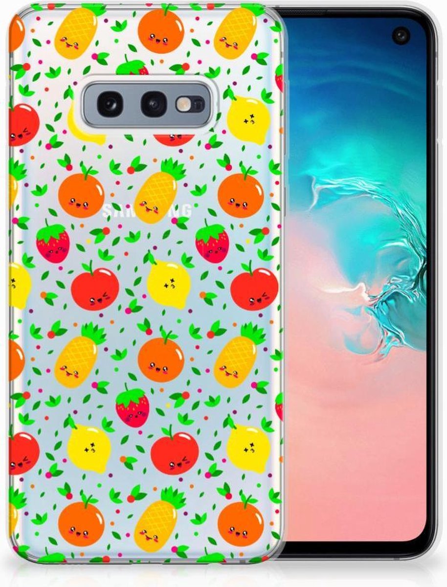 Samsung Galaxy S10e Siliconen Case Fruits