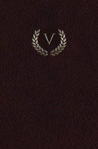 Monogram V Notebook