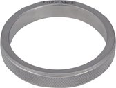 Metalen Cockring met fijne ribbels 55 mm
