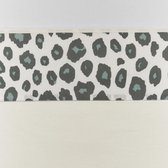 Meyco Panter ledikant laken - 100x150 cm - stone green