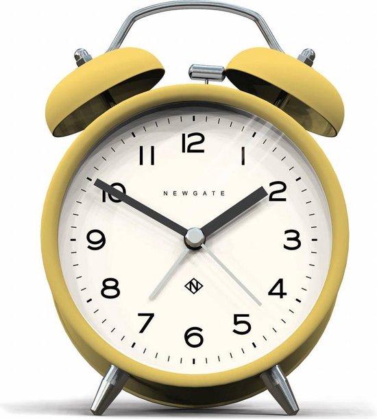 Newgate Echo Alarm Clock - Yellow