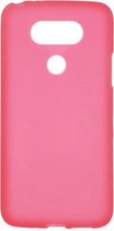 Tpu silicone hoesje roze LG G5
