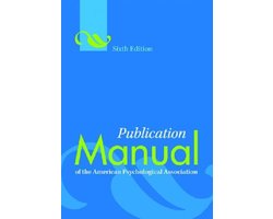 Publication Manual American Psychologica