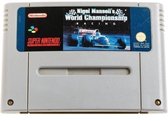 Nigel Mansell's World Championship Racing - Super Nintendo Entertainment System [SNES] Game PAL