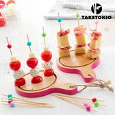 TakeTokio Kleine Plankjes Bamboeset voor Tapas (16 Stuks)