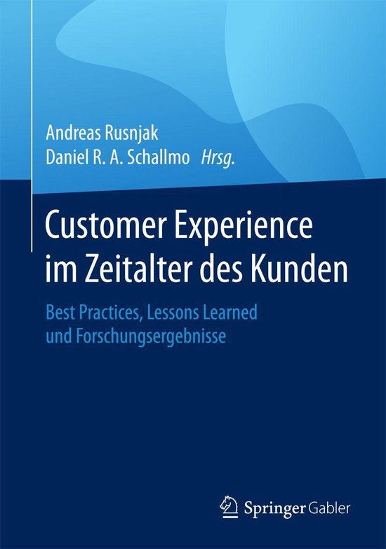 Customer Experience im Zeitalter des Kunden - cover