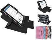 Akai Kids Tablet 7 Diamond Class Polkadot Hoes met 360 graden Multi-stand, merk i12Cover