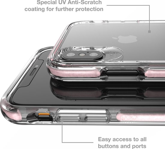 GEAR4 Piccadilly coque de protection pour téléphones portables 15,5 cm (6.1") Housse Rose