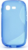 TPU Case Samsung Galaxy Pocket Neo S5310 S-Line Blauw