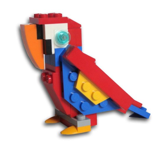 Infrarood Kanon Hoeveelheid van Lego creator papegaai 30021 | bol.com