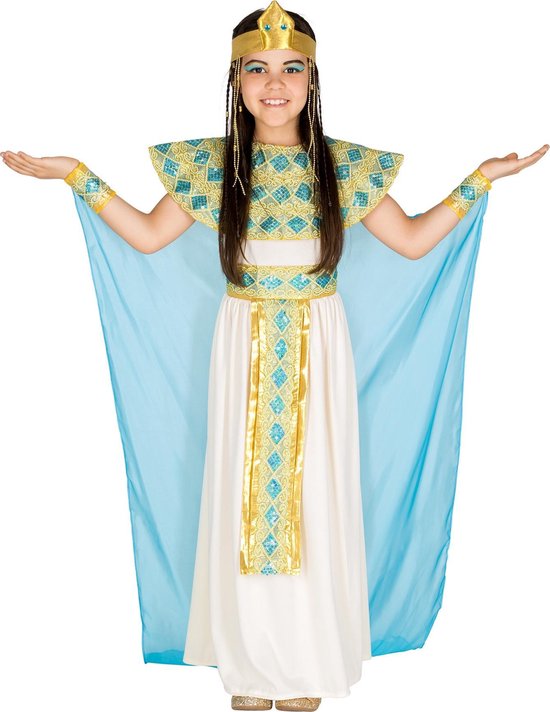 In Het plein Meisjeskostuum Cleopatra voor kinderen 10-12 jaar verkleedkleding | bol.com