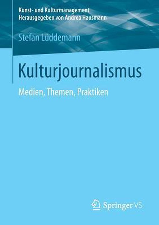 Kulturjournalismus - cover