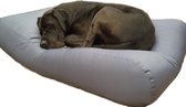 Dog's Companion - Hondenkussen / Hondenbed Staalgrijs vuilafstotende coating Large - L - 115x85cm