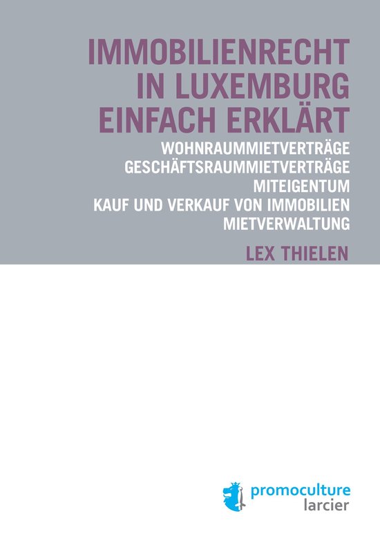 Immobilienrecht in Luxemburg einfach erklärt - cover