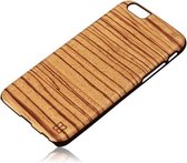 Man & Wood Back Case Echt Hout - Geschikt voor Apple iPhone 6/6S (4.7") - Zebrano
