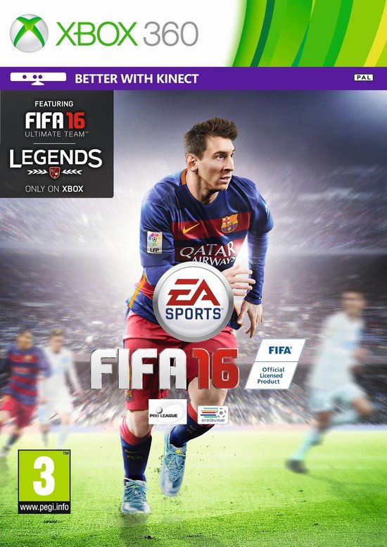 Electronic Arts FIFA 16, Xbox 360 Standard Anglais | Jeux | bol.com