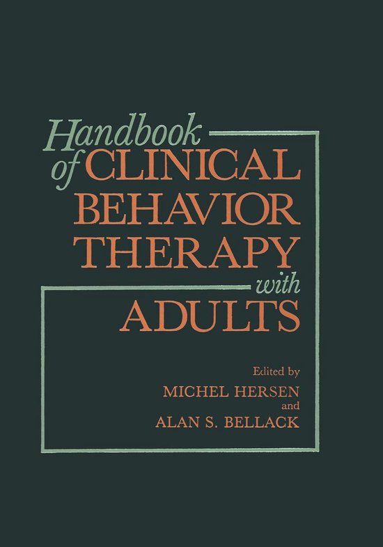 Behavioral Science and Psychology (R0) - Handbook of Clinica ... - cover